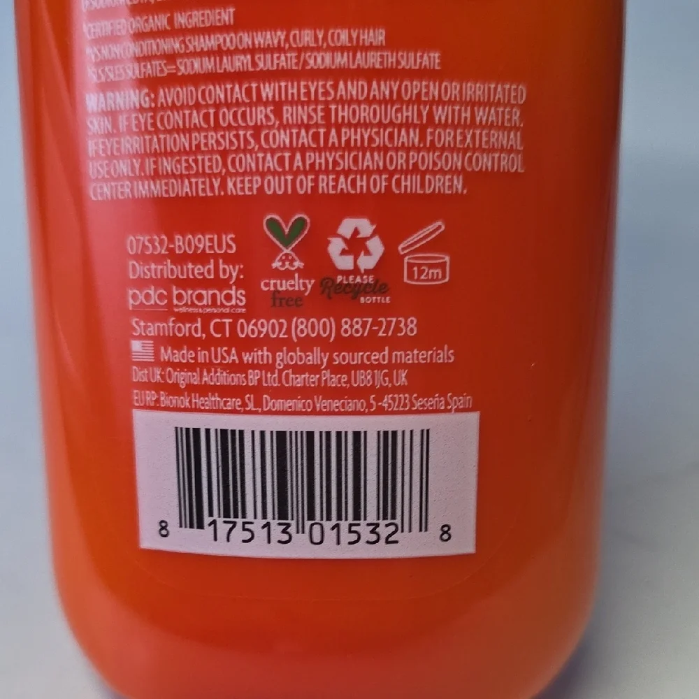 Cantu Shea Butter Orange Hair‎ Conditioner